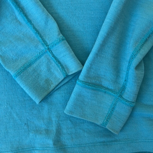 Ibex merino wool quarter zip pullover long sleeve - Picture 2 of 6